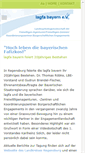 Mobile Screenshot of lagfa-bayern.de