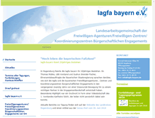 Tablet Screenshot of lagfa-bayern.de